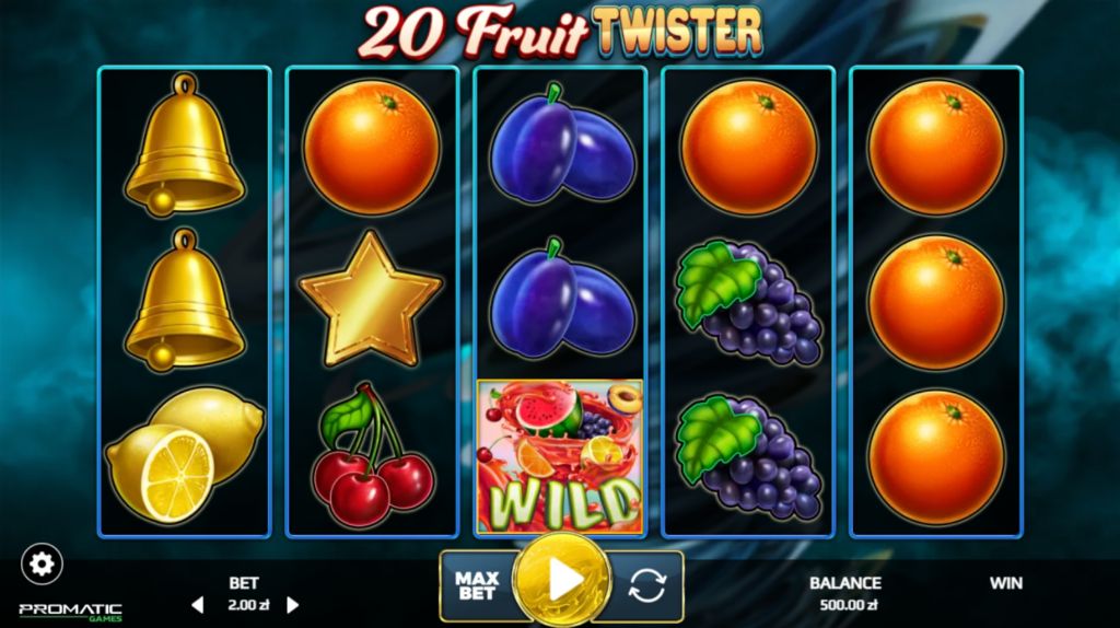 20 fruit twister w TotalCasino.pl
