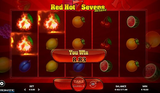 red hot sevens deluxe w totalcasino.pl