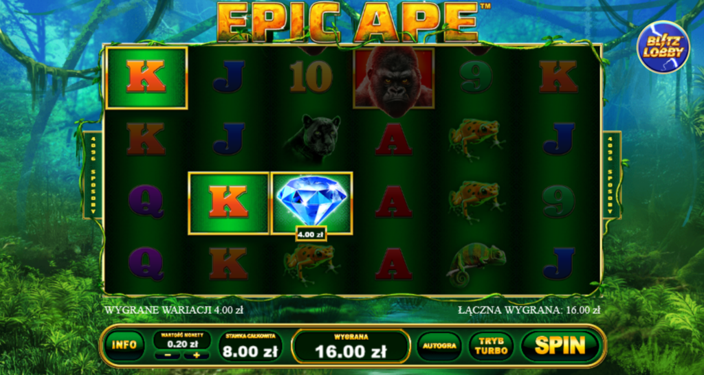 epic ape od playtech