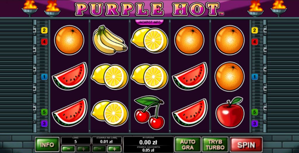 purple hot - gra w kasynie online